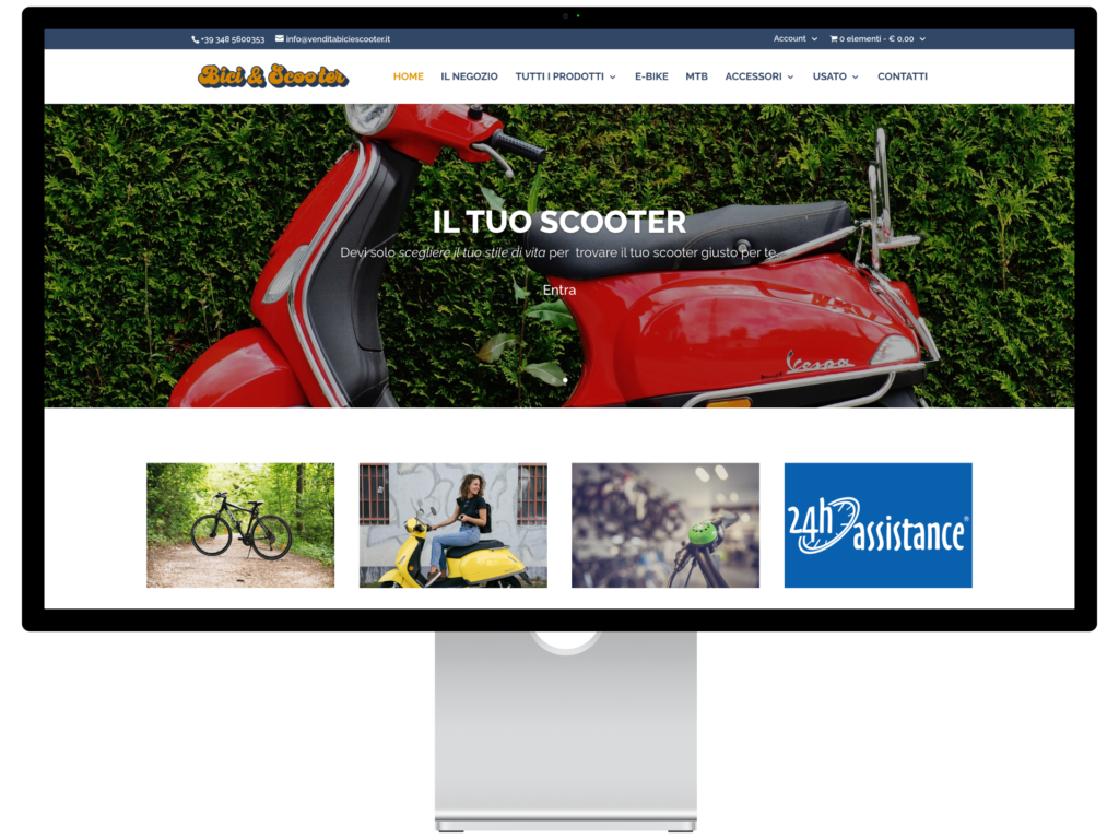 Vendita bici e scooter